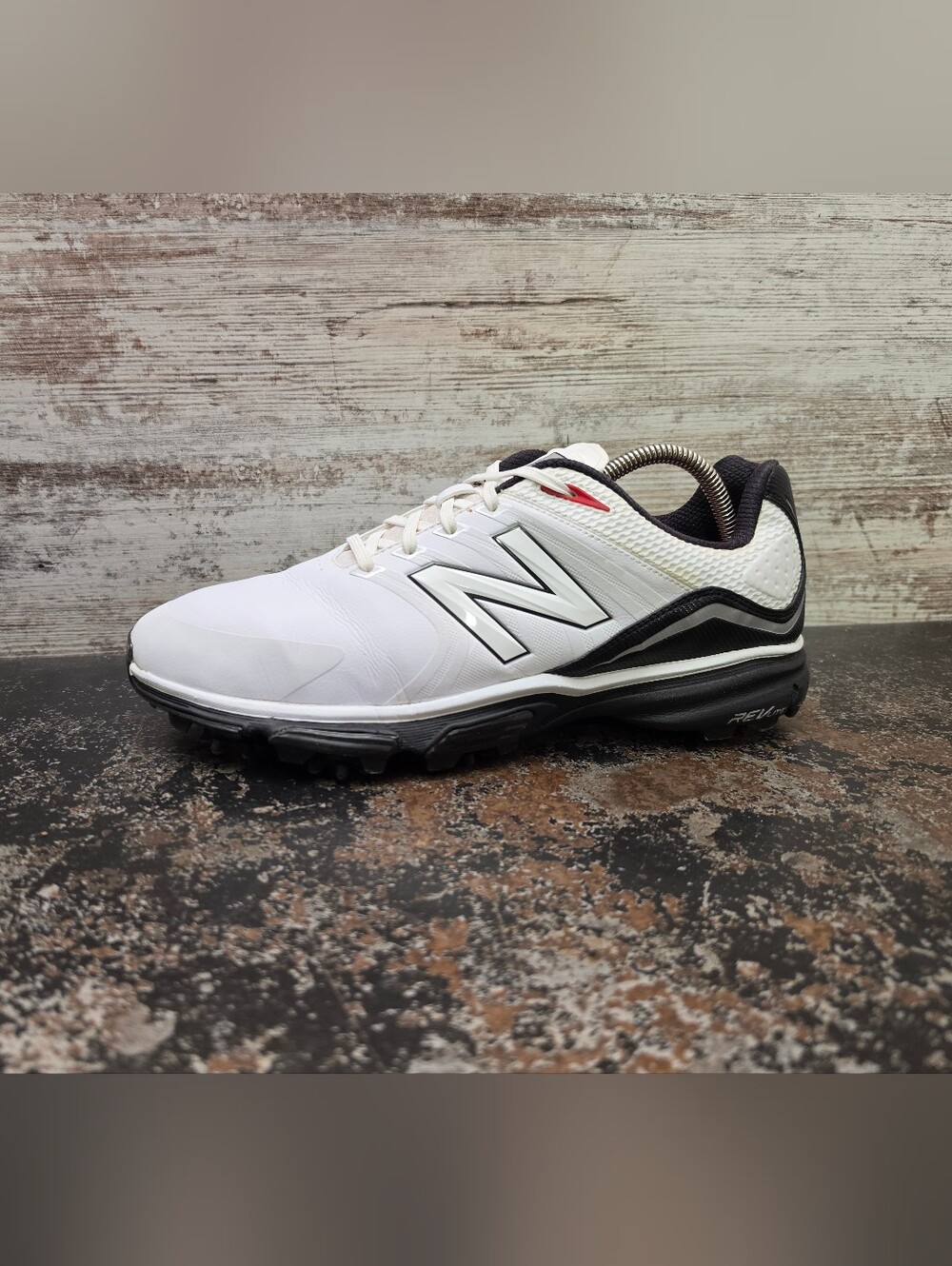 Mens New Balance 3001 Golf Shoes Sz 11 2E Wide Used NBG3001WK